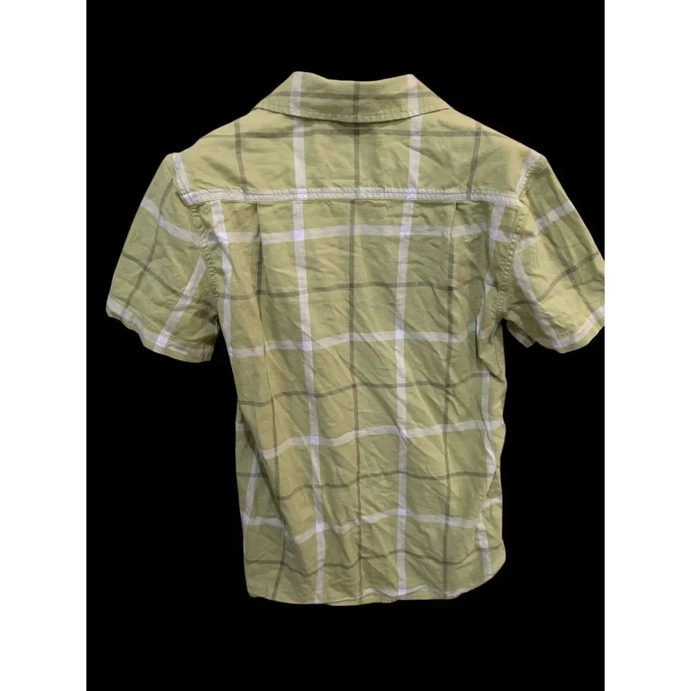 Carhartt Mens Rugged Flex Relaxed Fit Lightweight Short-Sleeve Small Green Olive